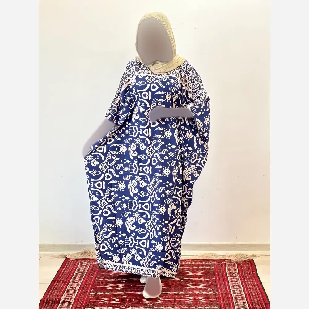 ساحلی خفاشی بوگاتی کرپ نخ فری سایز 38 تا 50 قد 135 - تصویر 7