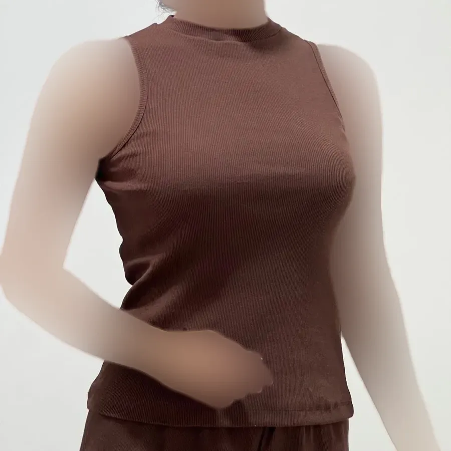 تاپ بیسیک کبریتی زنانه مدل 1130 مناسب سایز 38 تا 46 - تصویر 4