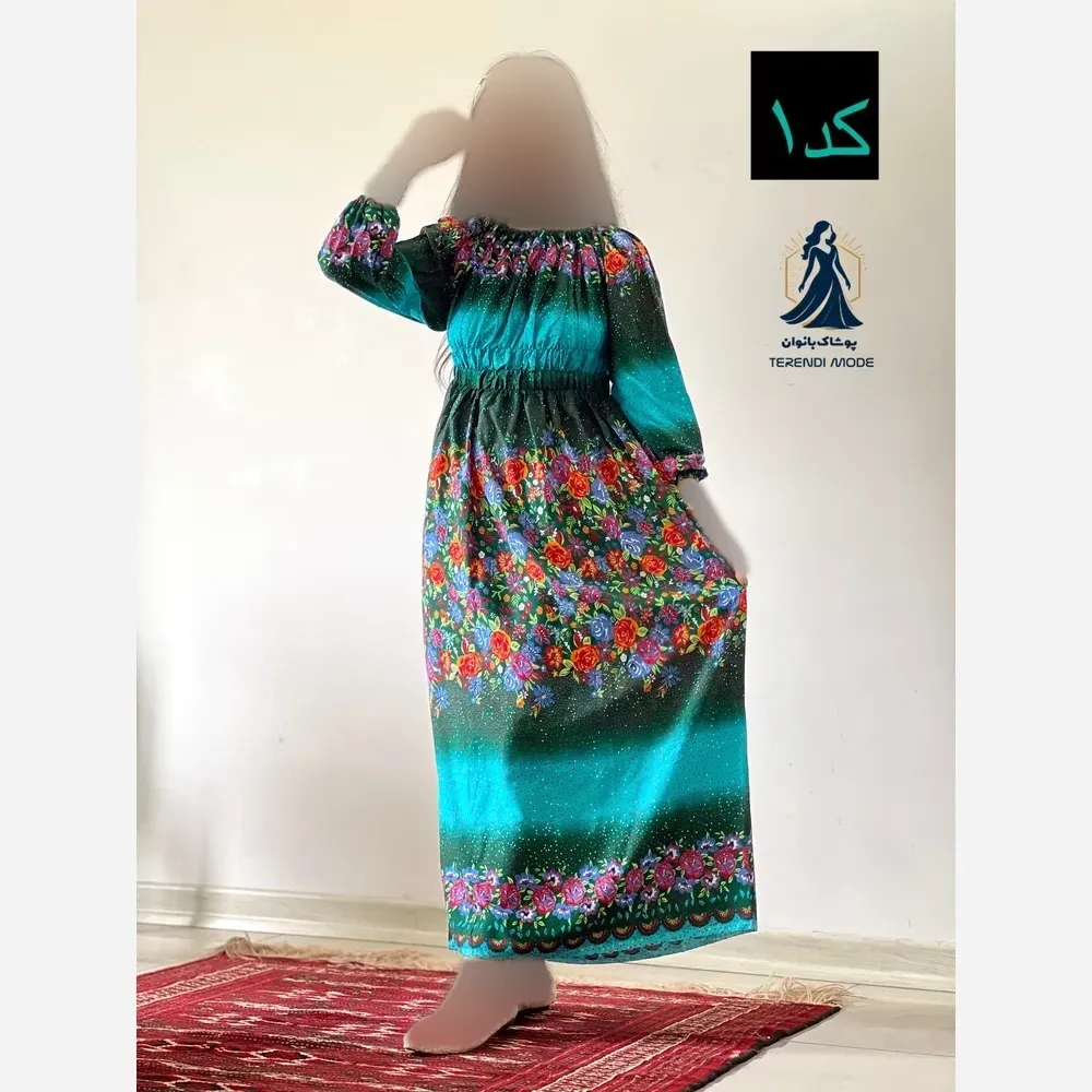 ساحلی نخی خارجی خنک و تابستانه طرح ستاره فری سایز - تصویر 3