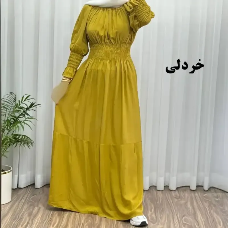 پیراهن ساحلی نخی زنانه مدل خسته فری سایز مناسب تا سایز 46 - تصویر 10