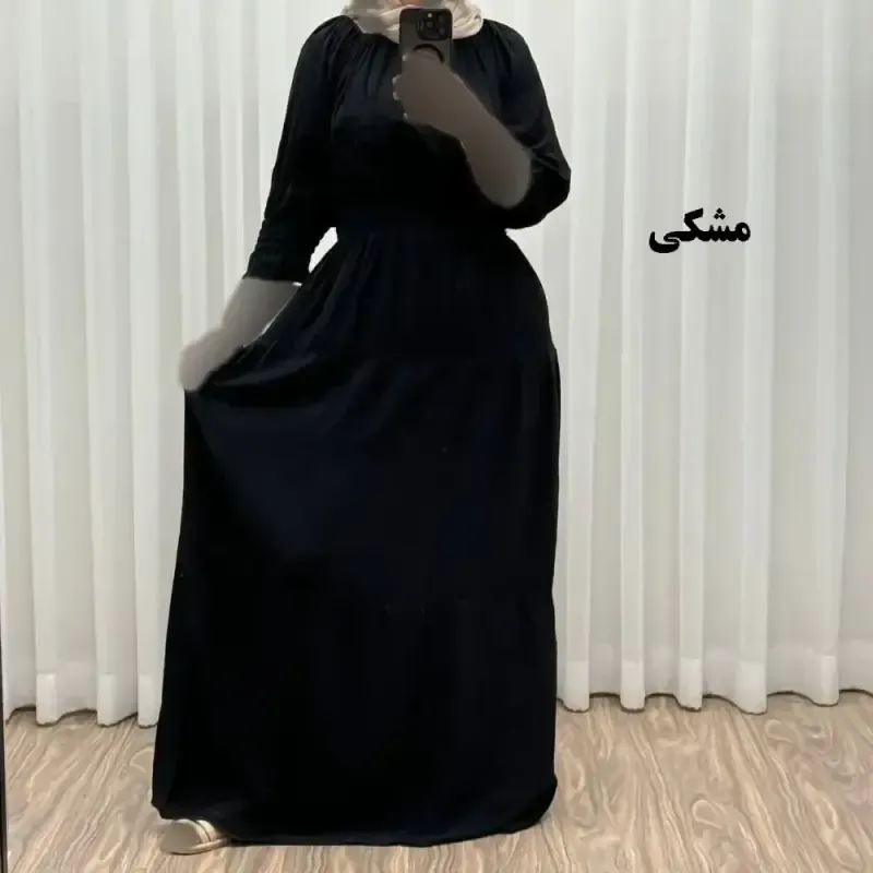 پیراهن ساحلی نخی زنانه مدل خسته فری سایز مناسب تا سایز 46 - تصویر 6