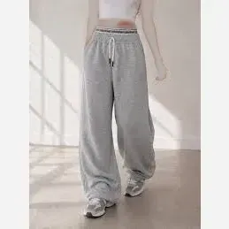 شلوار گت دار دوکاره جاگر CalvinKlein دوکمره سوپر نخ پنبه کلوین قابل استفاده هم بصورت بگ هم اسلش - تصویر 3