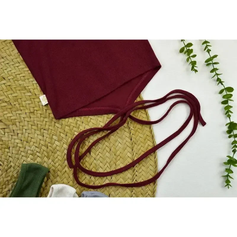 کراپ کبریتی زنانه بند دار فری سایز - تصویر 10