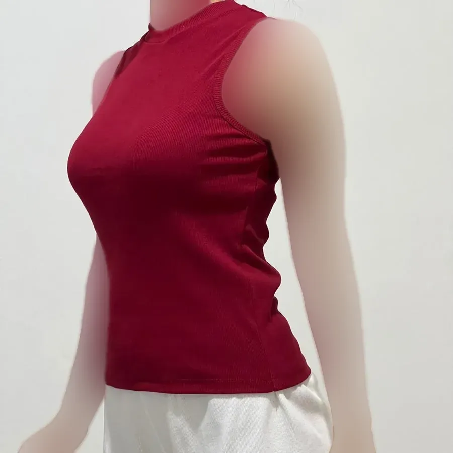 تاپ بیسیک کبریتی زنانه مدل 1130 مناسب سایز 38 تا 46 - تصویر 8