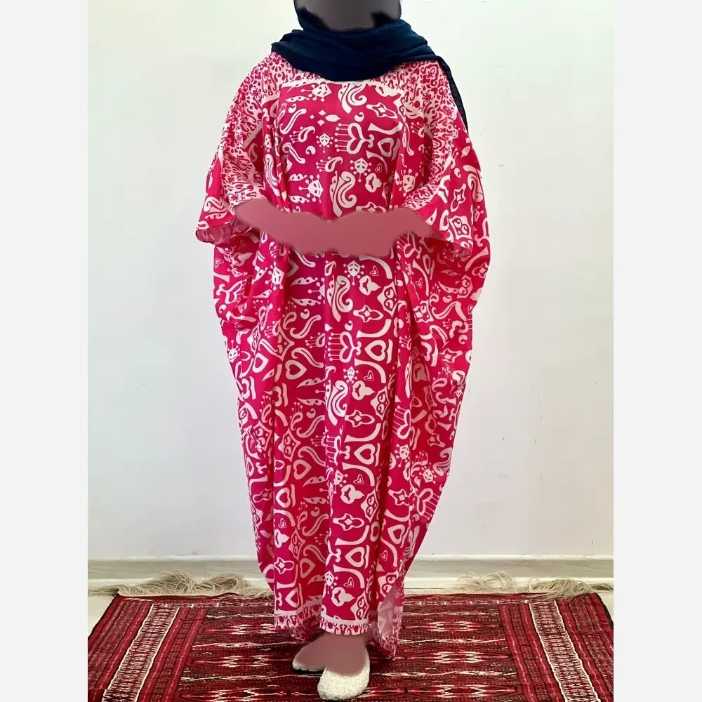 ساحلی خفاشی بوگاتی کرپ نخ فری سایز 38 تا 50 قد 135 - تصویر 10