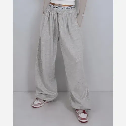 شلوار گت دار دوکاره جاگر CalvinKlein دوکمره سوپر نخ پنبه کلوین قابل استفاده هم بصورت بگ هم اسلش - تصویر 2